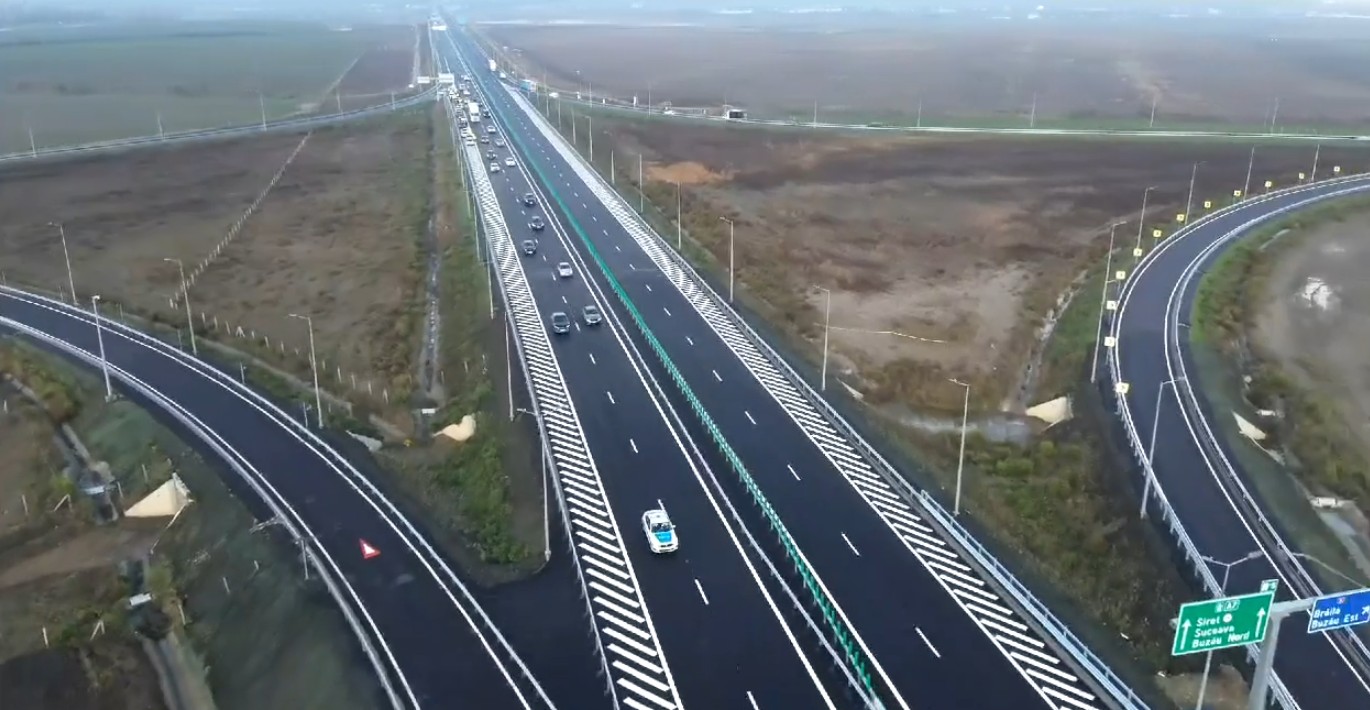 New 14 km segment of Romania’s A7 Moldova highway inaugurated