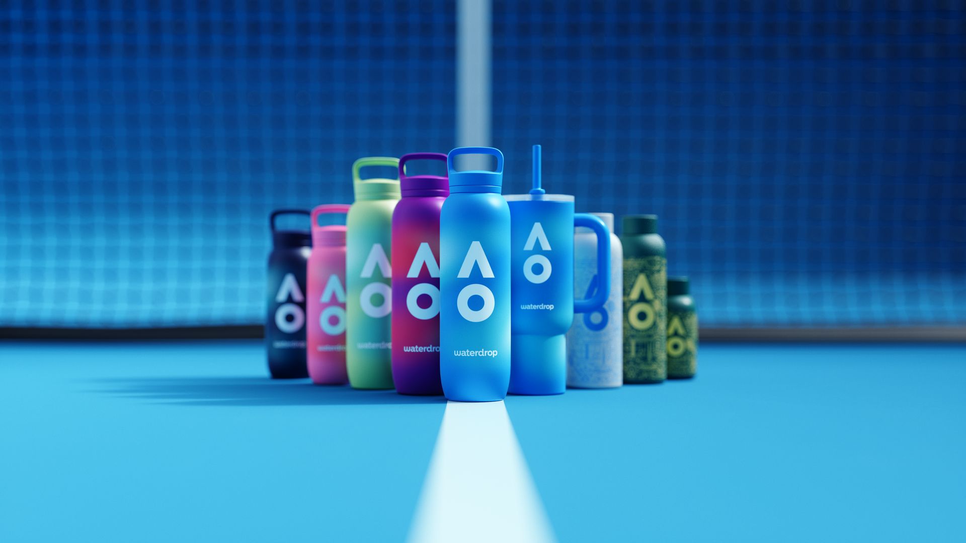 Waterdrop® lansează colecția AO26 în Ediție Limitată: hidratare de performanță inspirată de energia Australian Open